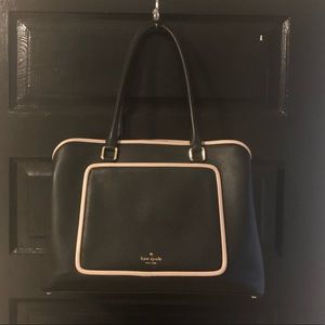 Large Kate Spade Evangelie Ward Place Leather Tote